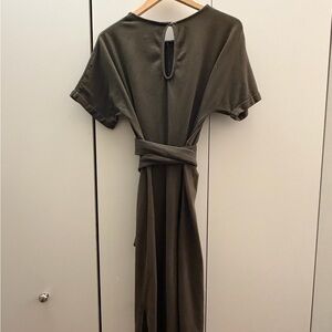 Modern Citizen Olive Wrap Dress